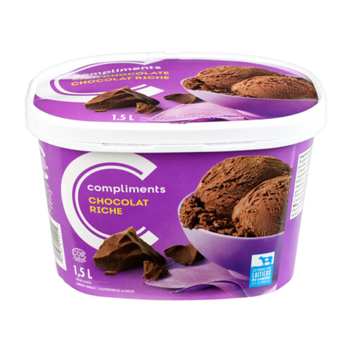 Compliments Rich Chocolate Ice Cream 1.5 L