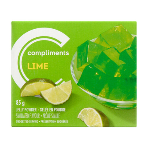 Compliments Jelly Powder Lime 85 g