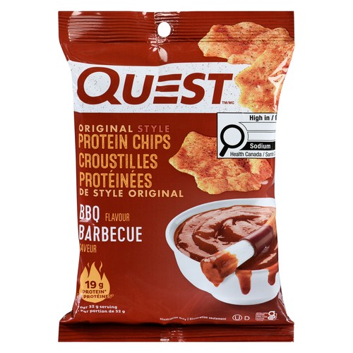 Quest Protein Chips Original Style BBQ 32 g
