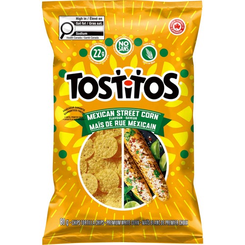 Tostitos Tortilla Chips Mexican Street Corn 80 g