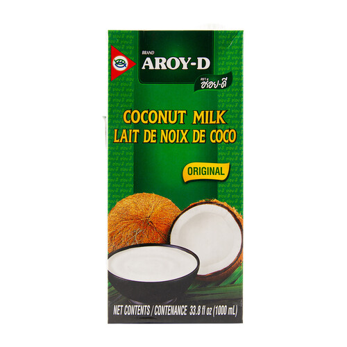 Aroy-D 100% Coconut Milk Ultra High Temperature 1 L