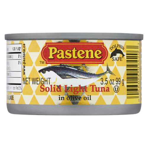 Pastene Solid Light Tuna In Olive Oil 99 g