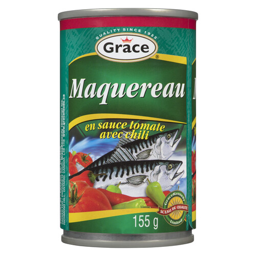 Grace Mackerel Tomato Chili 155 g