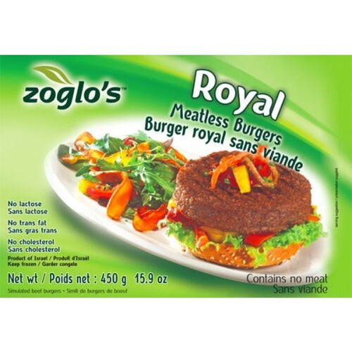 Zoglo's Frozen Meatless Royal Burger 375 g