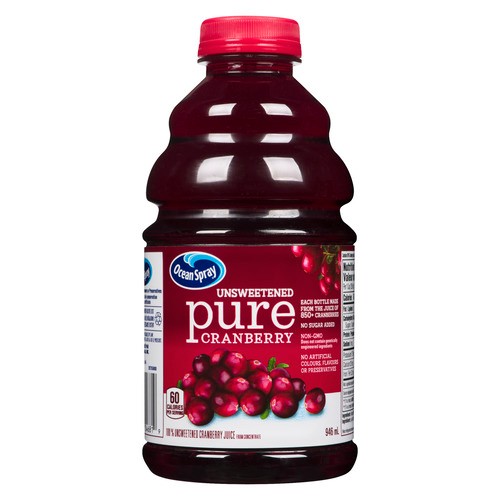 Ocean Spray Juice Pure Cranberry 946 ml (bottle)