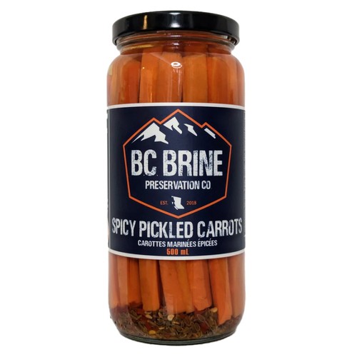 BC Brine Pickled Carrots Spicy 500 ml