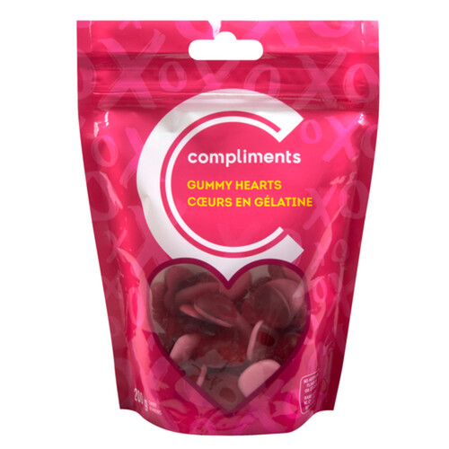 Compliments Candy Gummy Hearts 200 g