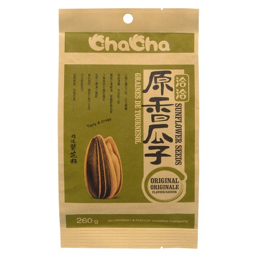 ChaCha Original Sunflower Seeds 260 g