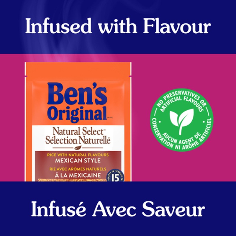 Ben's Original Natural Select Rice Mexican Style 397 g - Voilà Online ...