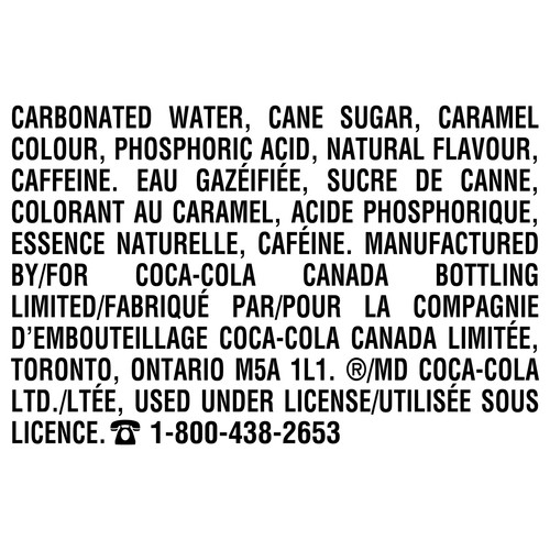 Coca-Cola Soft Drink Quebec Maple 4 x 355 ml