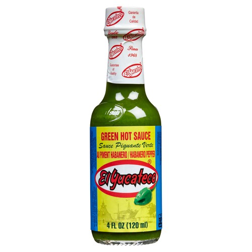 El Yucateco Green Hot Sauce Habanero Pepper 120 ml