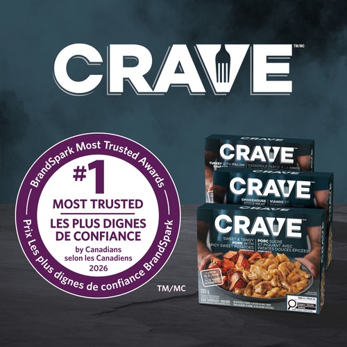 Crave Frozen Meal Sweet & Tangy Pork With Spicy Sweet Potatoes 283 g