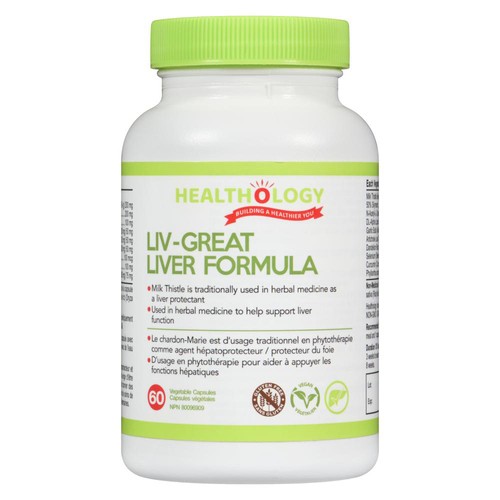 Healthology Liv Great Vitamins 60 EA