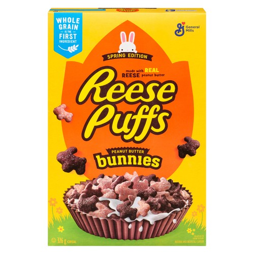 Reese Puffs Peanut Butter Bunnies Cereal 326 g