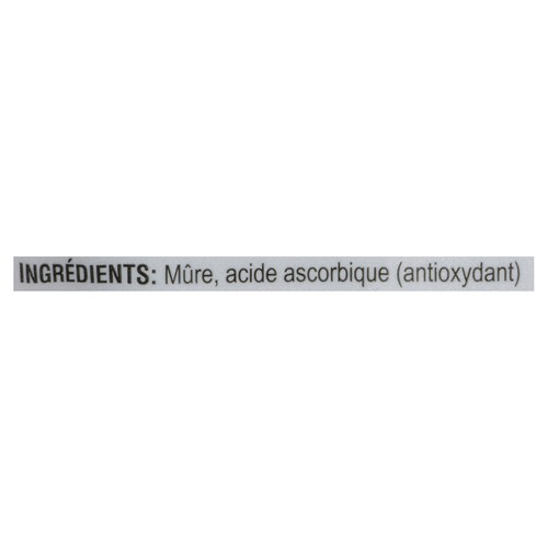 Canoa Frozen Blackberry Fruit Pulp 540 g