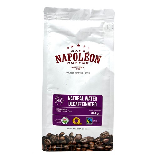 Cafe Napoléon Organic Ground Coffee Decaffeinated 340 g