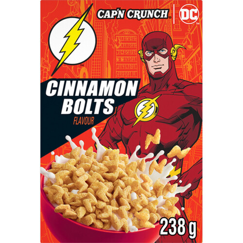 Cap'n Crunch Cereal Cinnamon Bolts 238 g