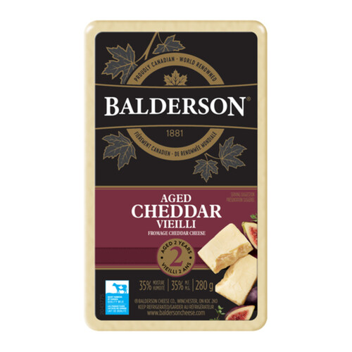 Balderson Cheese Cheddar Royal Canadian 280 g