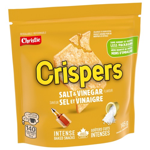 Christie Crispers Salt & Vinegar 145 g