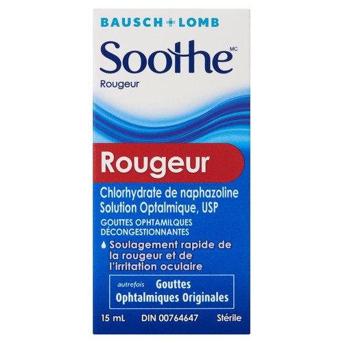 Bausch + Lomb Eye Drops Soothe Redness 15 ml