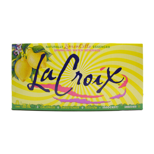 La Croix Sparkling Water Limoncello 8 x 355 ml (cans)