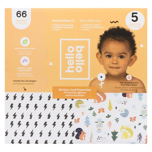 Hello Bello Diapers Size 5 66 Count