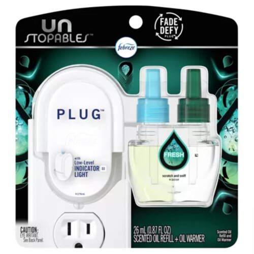 Febreze Plug In Starter Kit Fresh Air Freshener 26 ml