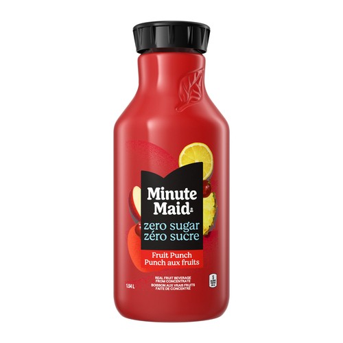 Minute Maid Zero Sugar Fruit Punch 1.54 L (bottle)