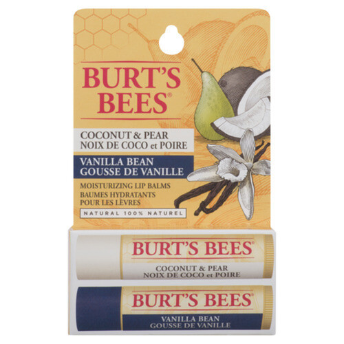 Burt's Bees Lip Balm Vanilla & Coconut Pear 4.25 g