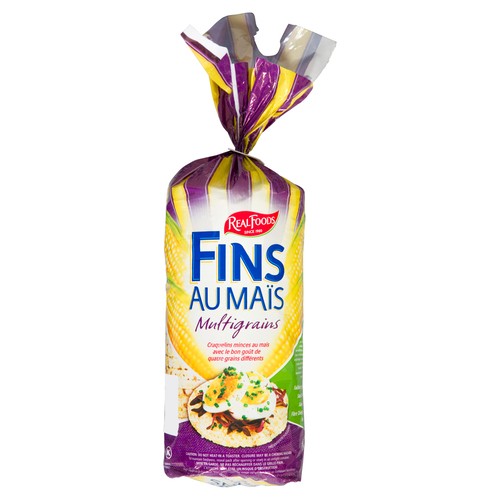 Real Foods Gluten-Free Corn Thins Multigrain 150 g