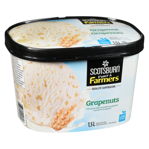 Scotsburn Ice Cream Grapenut 1.5 L