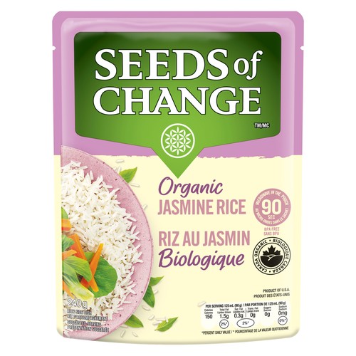 Seeds Of Change Organic Jasmine Rice 240 g