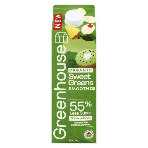 Greenhouse Organic Smoothie Sweet Greens 900 ml