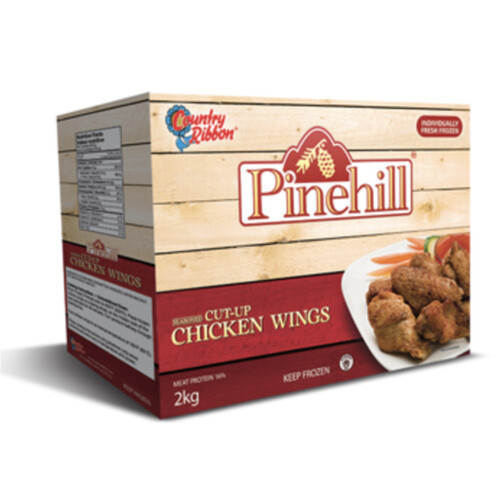 Pinehill Frozen Chicken Wings Seasoned 2 kg