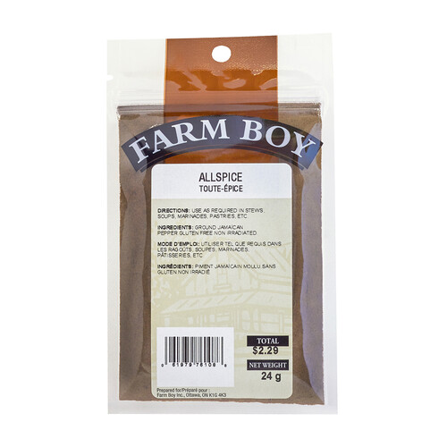 Farm Boy Spice Allspice 24 g