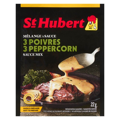 St-Hubert Sauce Mix Three Peppercorn 22 g