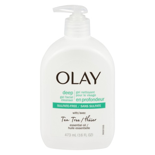 Olay Facial Deep Gel Tea Tree Cleanser 473 ml