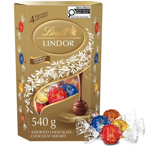 Lindt Lindor Truffles Assorted Chocolates 540 g