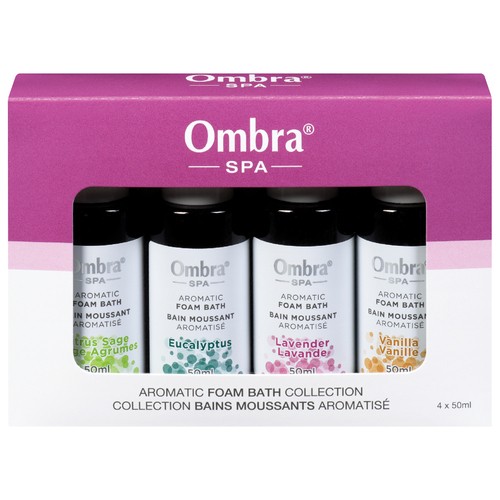 Ombra Sampler Bag Mini Bath 4 pack 