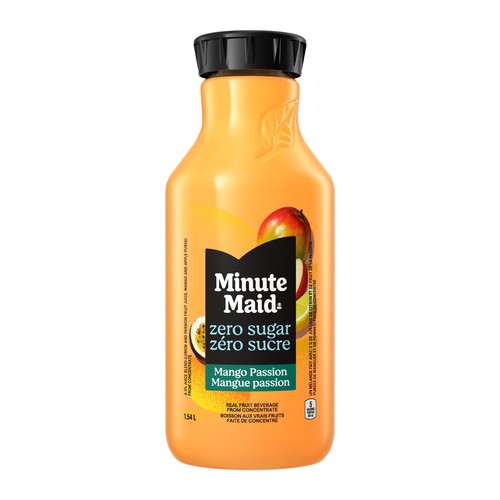 Minute Maid Juice Mango Passion Zero Sugar 1.54 L (bottle)
