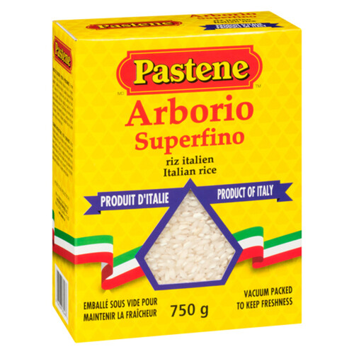 Pastene Rice Italian Arborio 750 g
