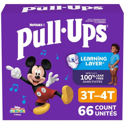 Huggies Pull-Ups Boy's Potty Training Pants 3T-4T 66 Count