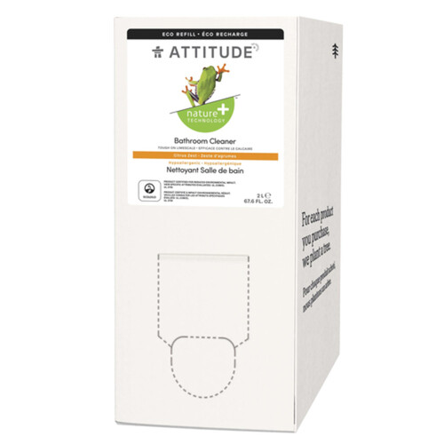 Attitude Bathroom Cleaner Citrus Zest 2 L