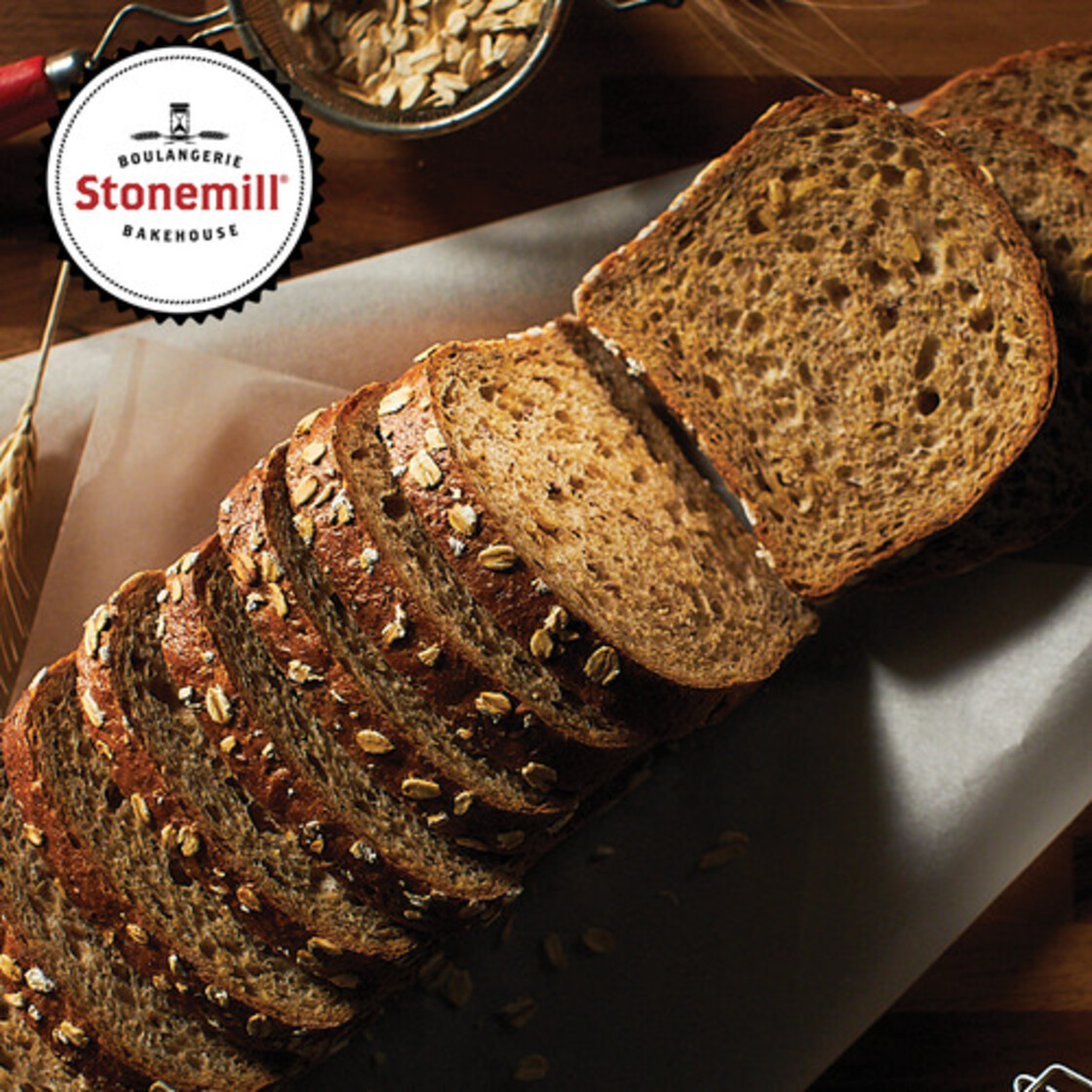 Stonemill Bakehouse Honest Wellness Sprouted 3 Grains Bread 454 g Voilà Online Groceries & Offers