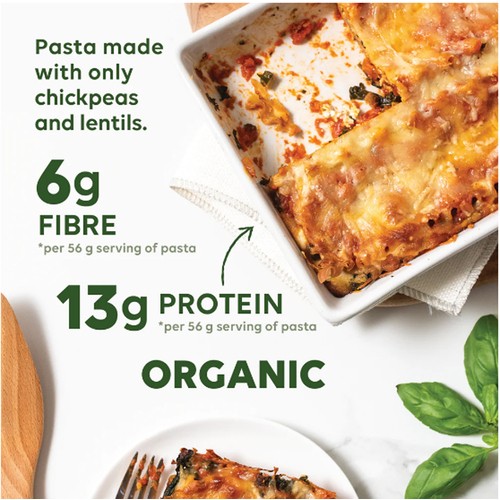 Chickapea Organic Pasta Lasagna Chickpea And Lentil 227 g