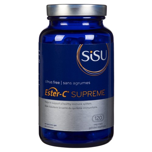 Sisu Vitamins Ester C Supreme 120 Vegetable Capsules