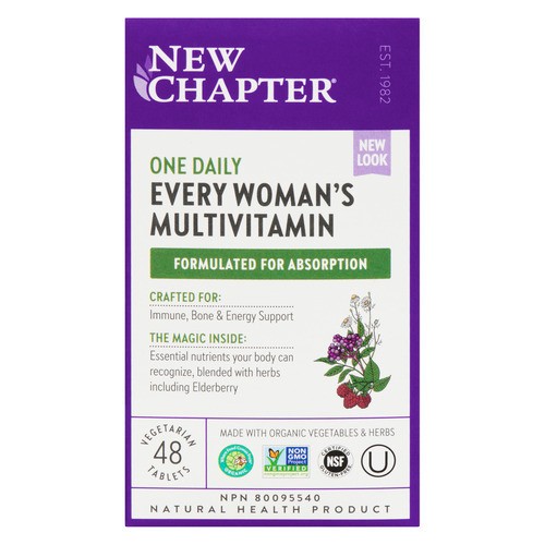 New Chapter Multivitamins For Women Tablets 48 Count