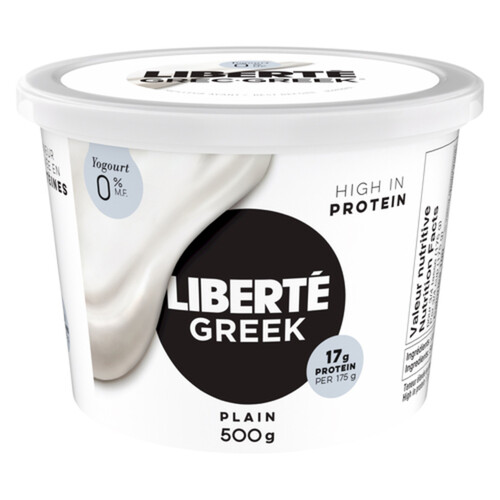 Liberté Greek 0% Yogurt Plain 500 g