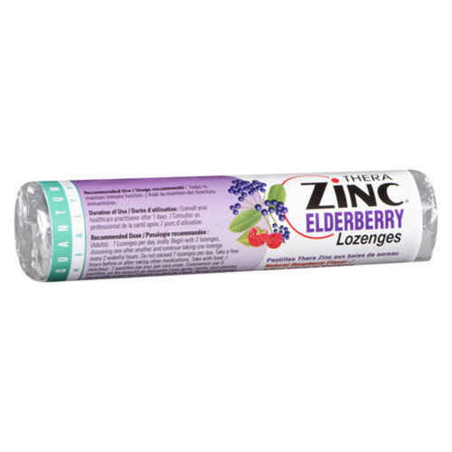 Quantum Thera Zinc Elderberry Lozenges 14 EA Voilà Online Groceries & Offers