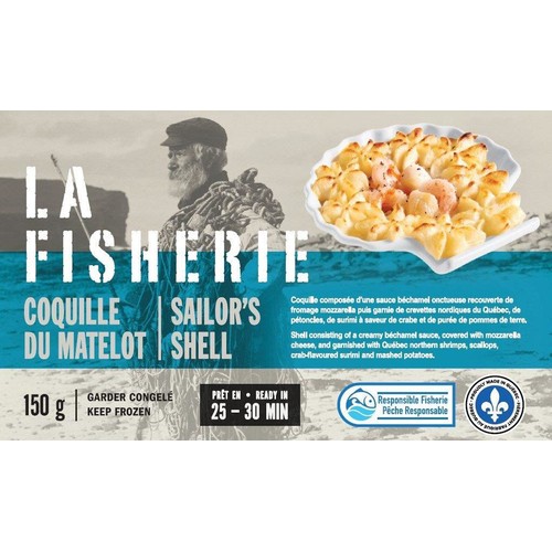 La Fisherie Frozen Seafood Coquille With Potatoes 150 g